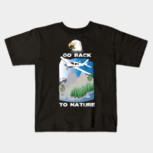 Go back to nature Kids T-Shirt